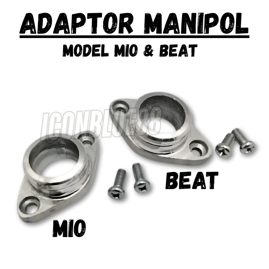 Iconblue88 Manifold Connection Adapter Unit Mio Beat/Vario PNP คาร์บูเรเตอร์ supra/karisma/grand/rev