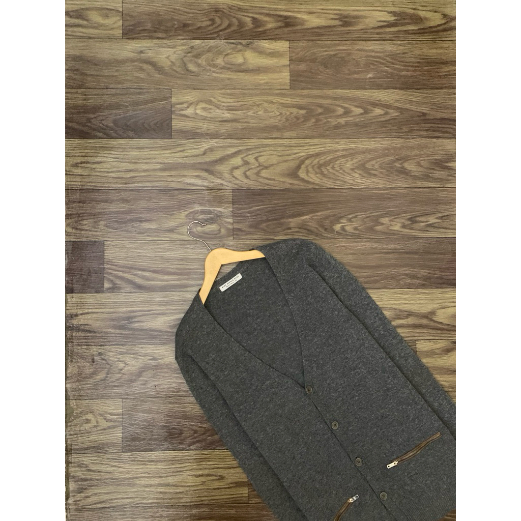 เสื้อถัก BEANPOLE: BIKER REPAIR SHOP เสื้อคาร์ดิแกนแขนยาวแบรนด์