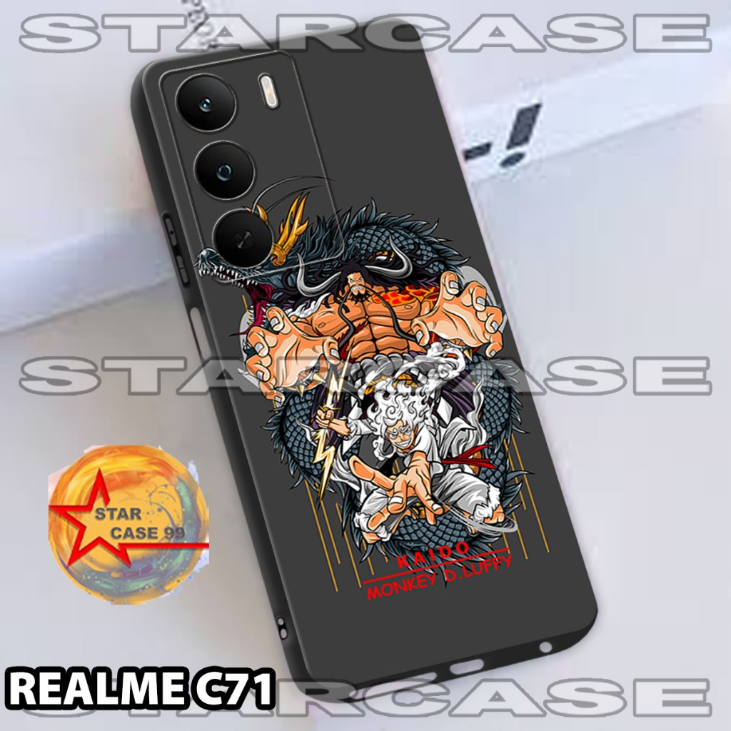 Realme c71/S33 ยาง Softcase/อะนิเมะ Motif/เคสrealme c71/เคสrealme c71