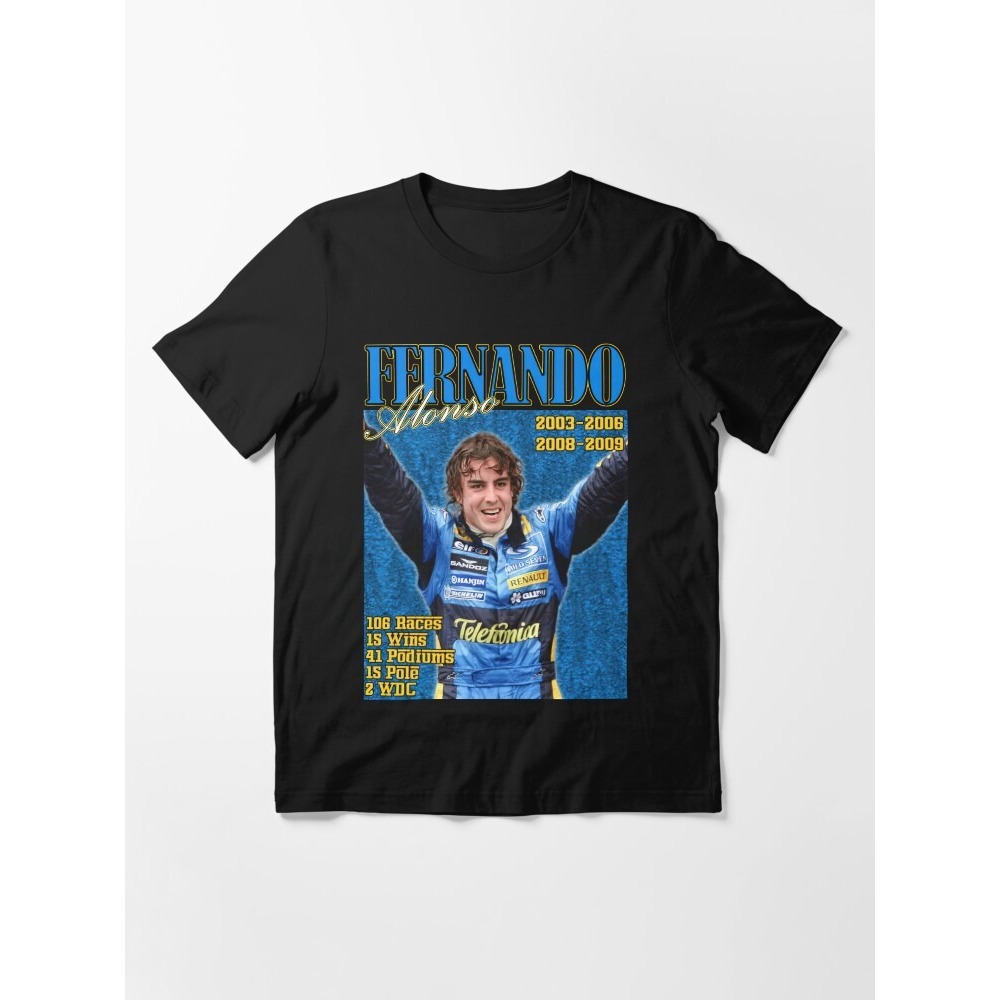 เสื้อยืด Fernando Alonso Tribute Bootleg Essential