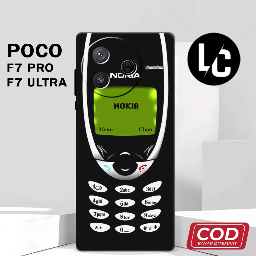 (AQ 32) ยางยืดหยุ่น Softcase สําหรับ Poco F7 PRO l POCO F7 ULTRA ล่าสุด l อะนิเมะ motif ปลอก l บทคัด