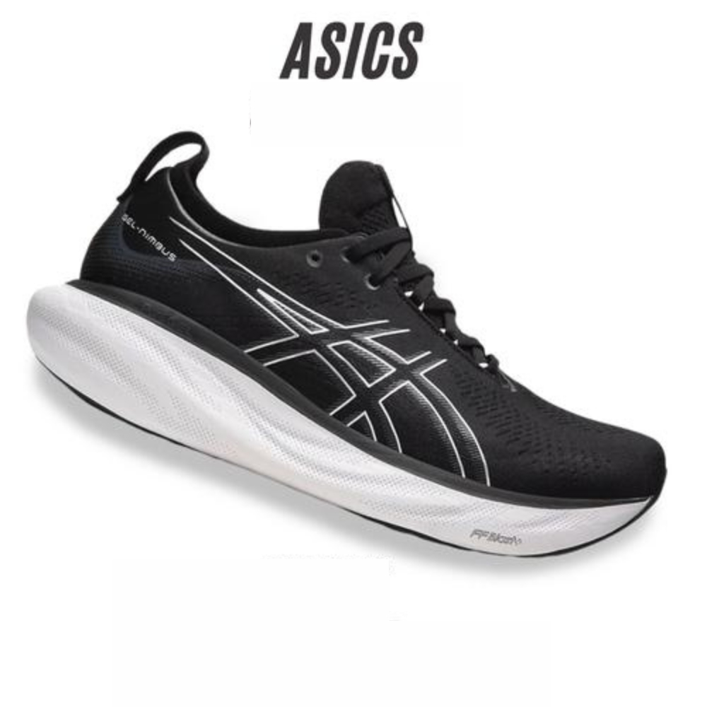 ✨รองเท้าวิ่งผู้ชาย Asics Gel-Nimbus 25 ใหม่ - สีดํา