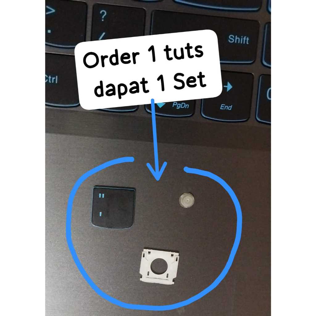 TOMBOL Lenovo Ideapad Gaming Keyboard Keys L340-15Irh Back Light Blue