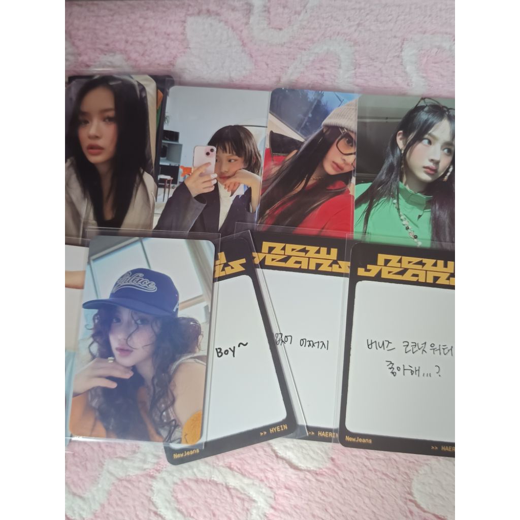 โฟโต้การ์ดอย่างเป็นทางการ NJZ HOW SWEET VER