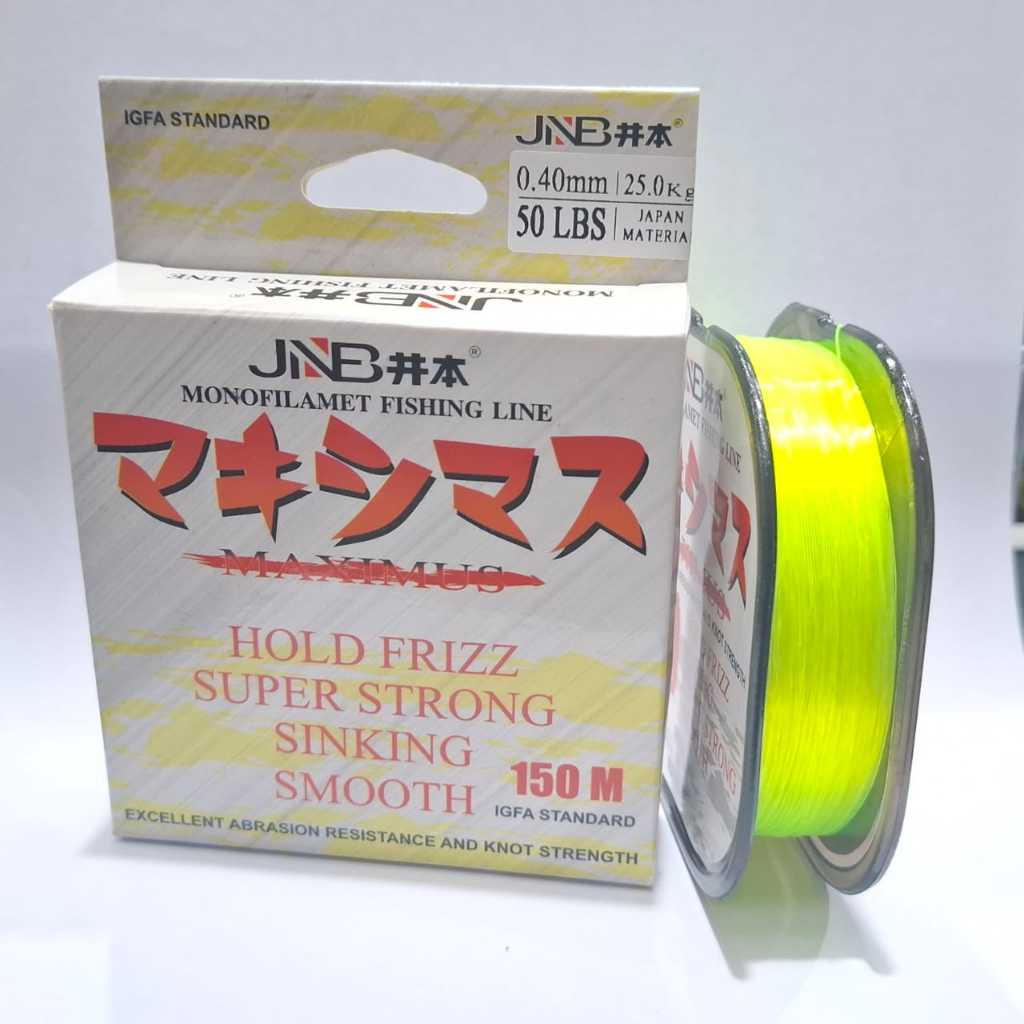 JNB MAXIMUS 150 เมตร STRING - FLUO YELLOW GALATAMA