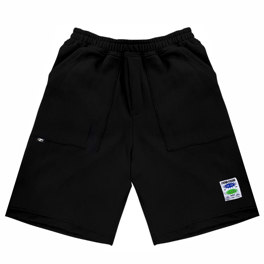 Thenational Jorts Pants Fleece Black Labeled