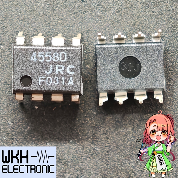 ต้นฉบับ NJM4558D JRC4558D JRC 4558D OPAMP OP AMPS CHIP IC BB22 NJM4558DD NJM 4558DD