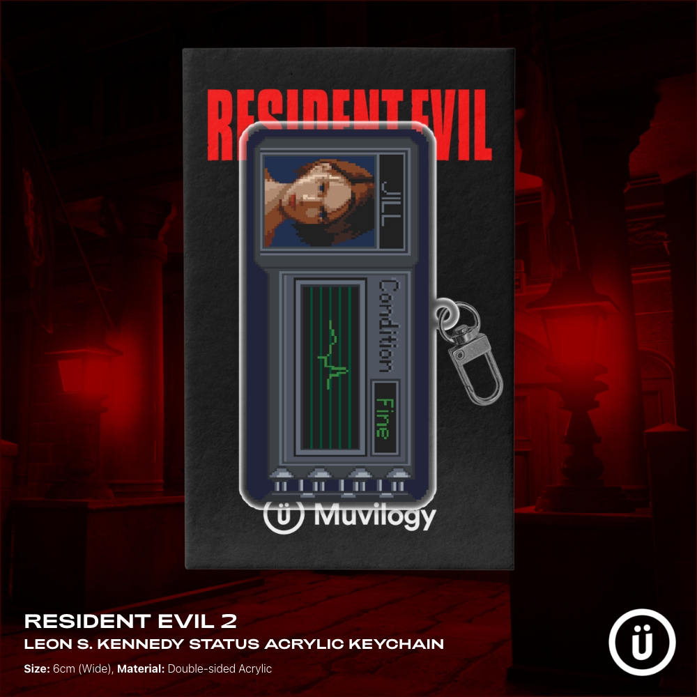 Resident Evil 3: Nemesis - พวงกุญแจอะคริลิค Character Portrait (Jill Valentine) [Fanmade]