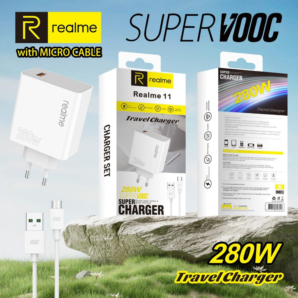 SUPER CHARGER REALME 280W สําหรับ MICRO NEW (HOKKY ACC)