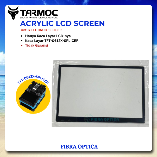 LAYER Tarmoc Tarmoc TFT-0612X-SPLICER หน้าจอ LCD | FO Tool ฝาครอบหน้าจอกระจกไฟเบอร์ออปติก อะไหล่