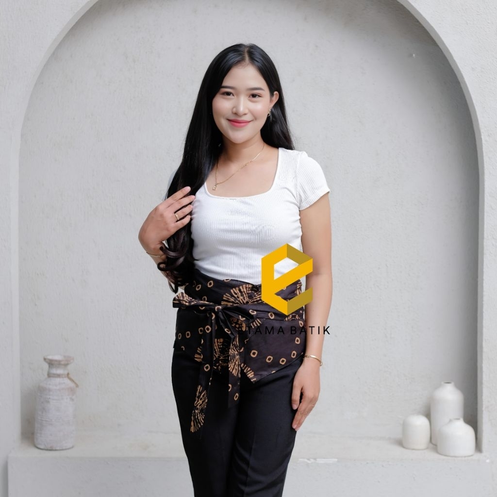 Etama - Obi Belt Batik Womens Belt Modern Batik Fashion