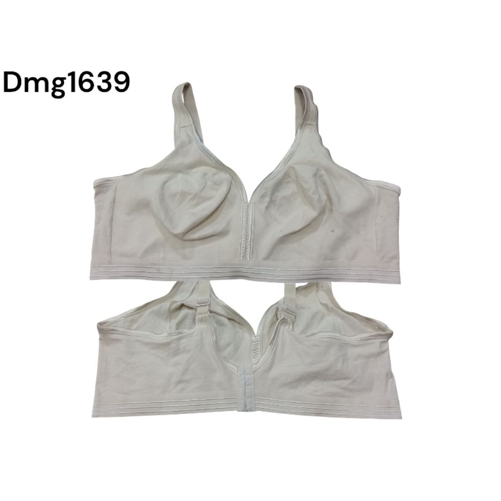 P Dmg1639 บราแบรนด์ บราไม่มีฟอง ไม่มีลวด Rijeck bra ขนาด 48DD