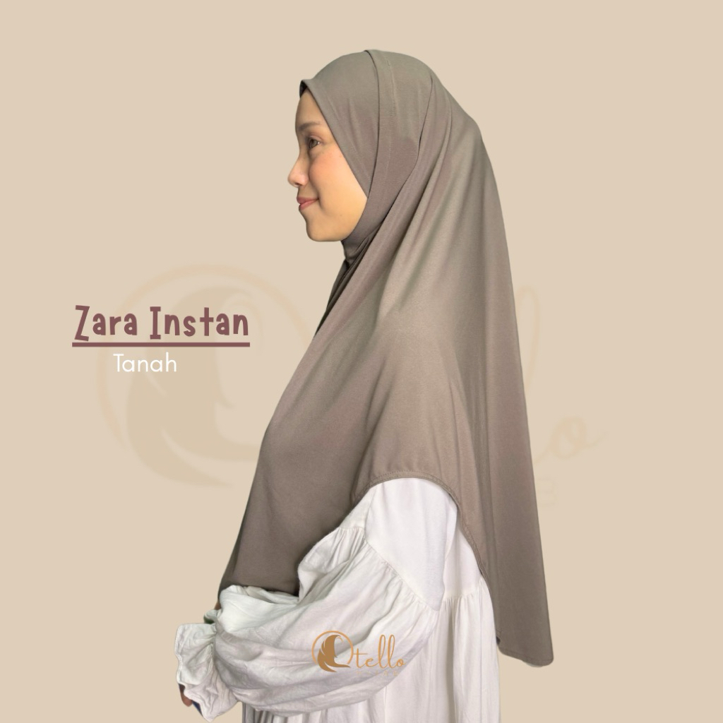 OTELLO HIJAB - ฮิญาบสําเร็จรูป Zara | โลลี่ ฮิญาบ | Daily Hijab ผ้าคลุมโลลี่สวยสบาย