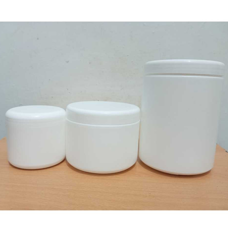 SCRUB POT/ HDPE CREAM BOTTLE/ HDPE CREAM POT/ SCRUB CONTAINER/ SCRUB JAR