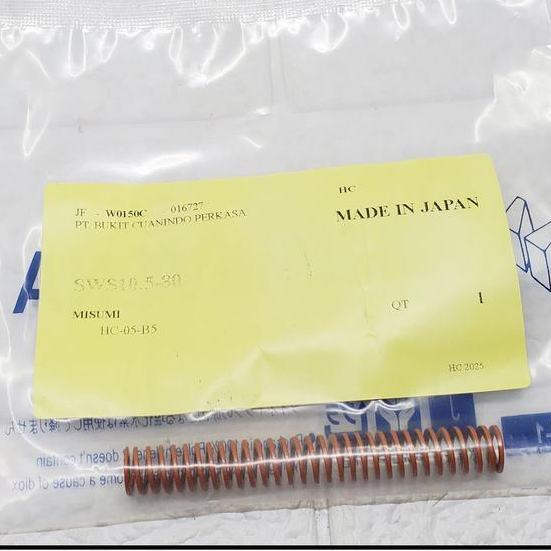 Misumi สีส้ม od 10.5 ยาว 8 ซม. - ต่อ misumi japan original