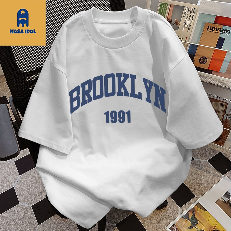 เสื้อยืด NASA IDOL Official Store เสื้อยืดเด็ก Tops อินเทรนด์ Distro แขนสั้น Cool Premium สไตล์เกาหล