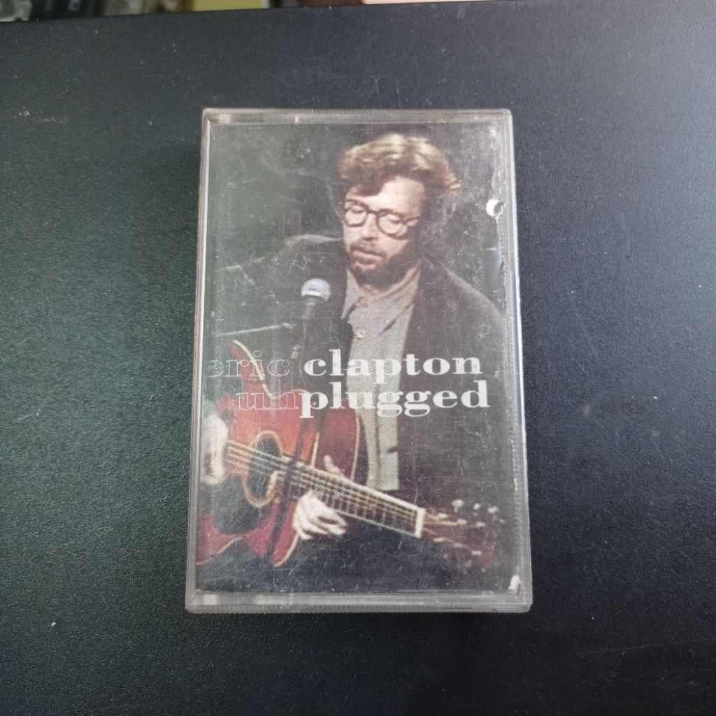 เทปคาสเซ็ทเทป Eric Clapton ดั้งเดิม - Unplugged || Clotabooks Cassette Collection