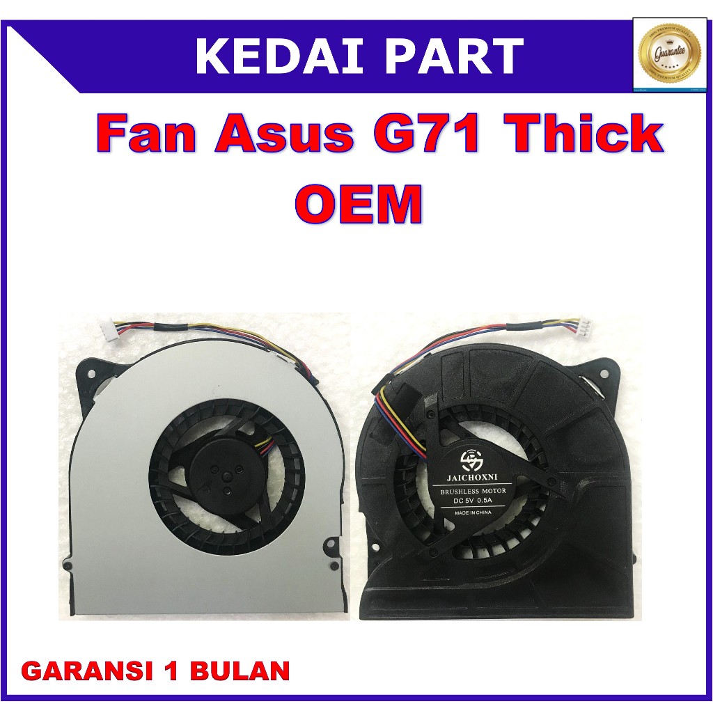 พัดลม Asus G71 M70 M70SA M70SR M70SV M70T M70TL M70V M70Vm M70Vn M70Vr N70SV N90 N90SC N90SV X61SV X