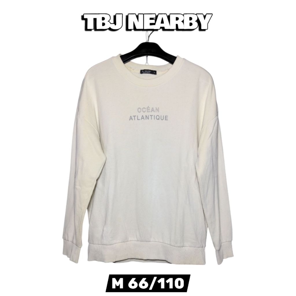TBJ NEARBY Ocean Altique เสื้อสเวตเตอร์คอกลม Original Size M