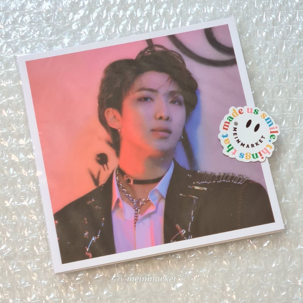 BTS MAP OF THE SOUL ON:E CONCEPT PHOTOBOOK MOTS CB Book Route Set Jungkook Version Ver Square Card J