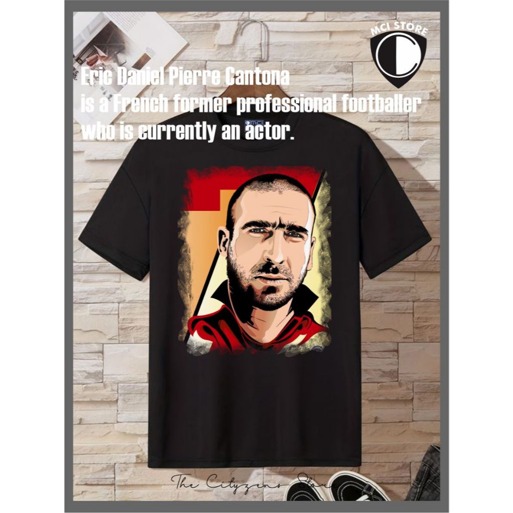 เสื้อยืด Eric Cantona Eps 1 ชาย/หญิง