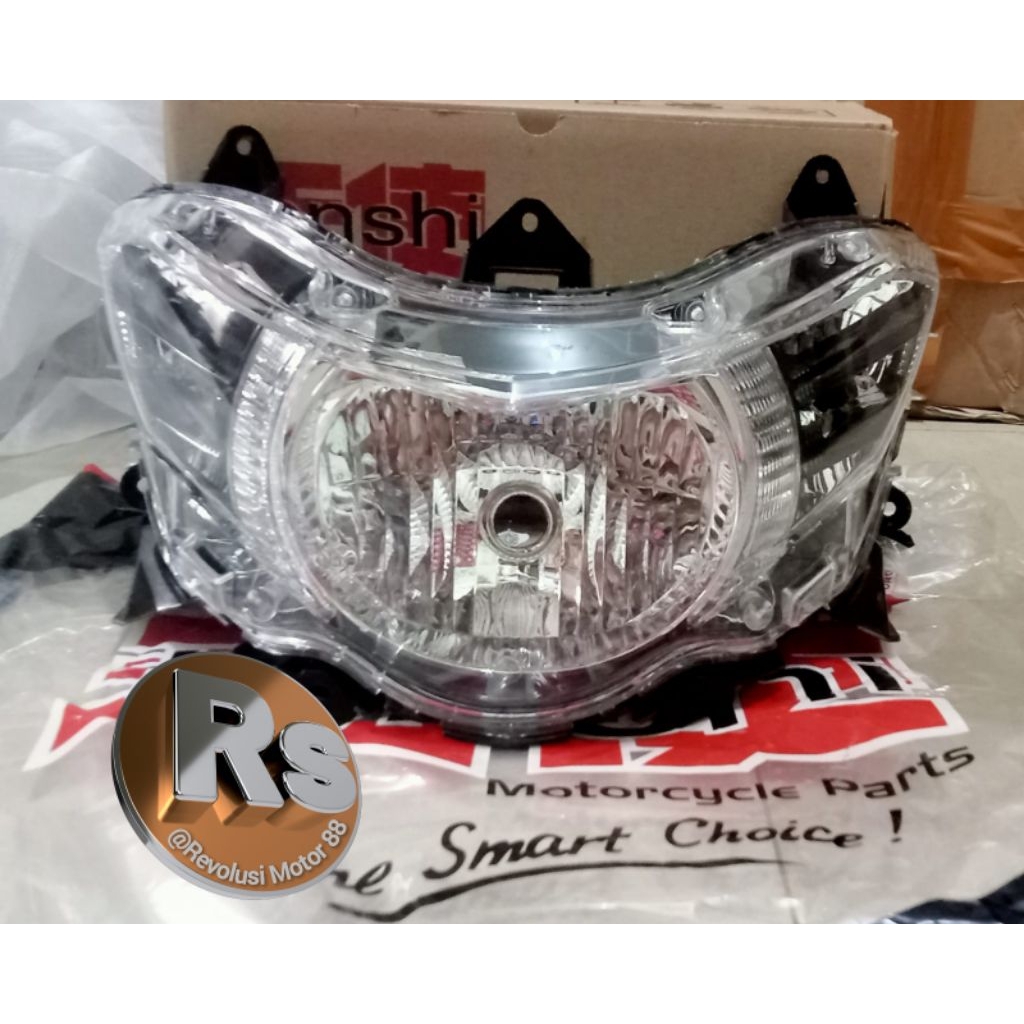 แผ่นสะท้อนแสง/ไฟหน้า Mio Soul GT 113, Soul GT 115 FI 2012-2014, Xeon GT 125 1Kp "TENSHI"