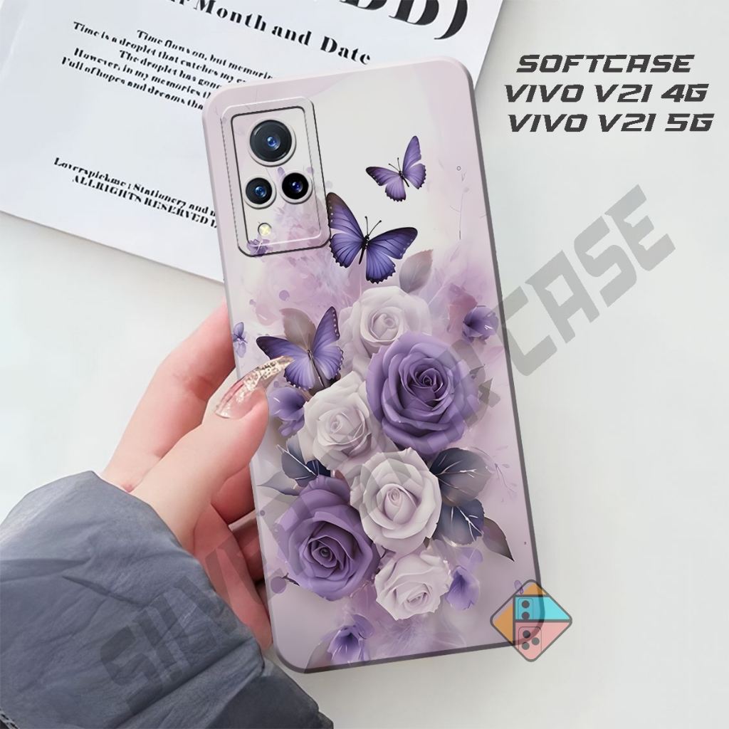 HP ล่าสุด VIVO V21 4G / 5G Softcase - เคสแฟชั่น - เคส VIVO V21 4G / 5G - เคสกล้อง - เคส VIVO V21 4G 
