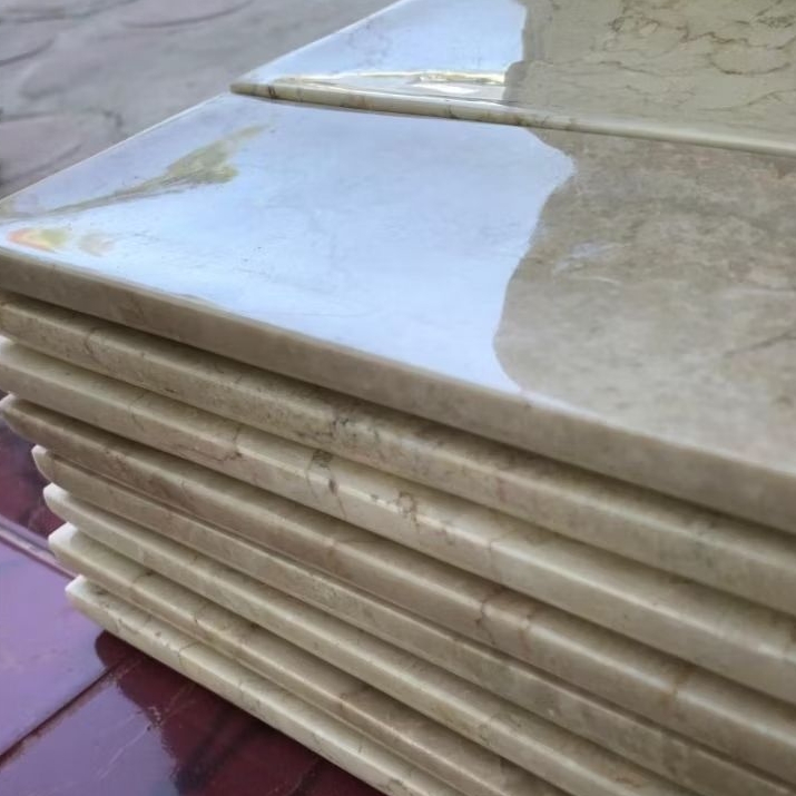 GLOSSY CREAM MARBLE BOARD 24ซม. x 10ซม