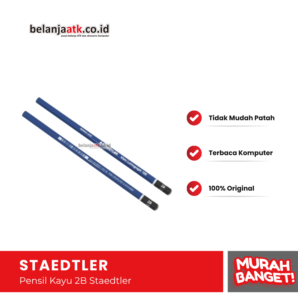 ดินสอ Staedtler 2B / ดินสอไม้