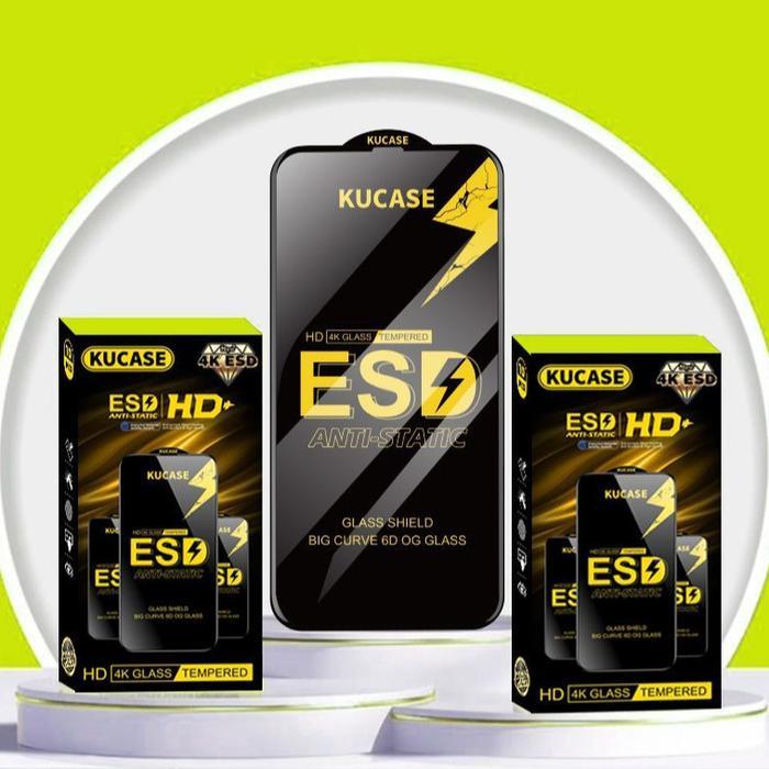 LAYER TEMPERED GLASS ESD ANTI STATIC CLEAR OVAL FULL SCREEN ITEL RS4 / P65 / P55 4G / P55 NFC / P55 