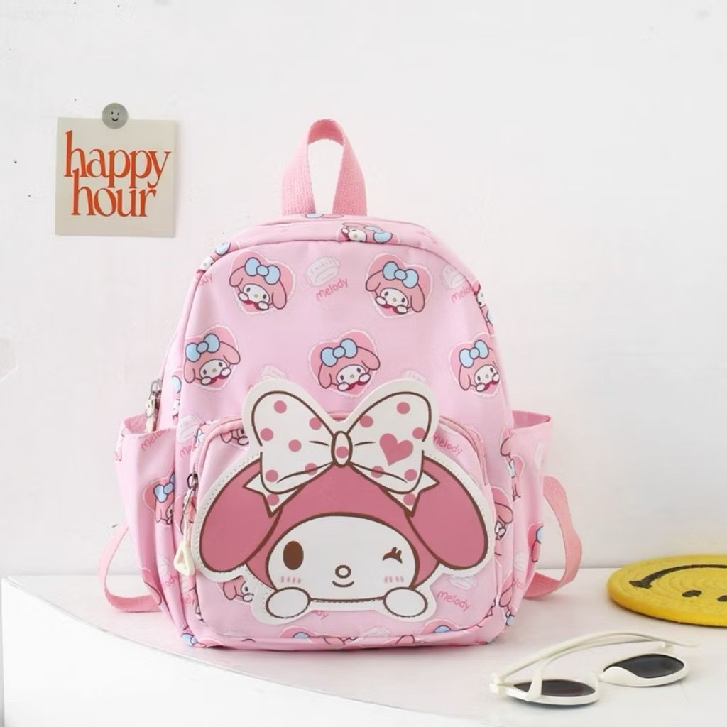 KURUMI Melody Backpack by sanrio กระเป๋าเป้นักเรียนหญิง Hangout Fashion Childrens School Bag