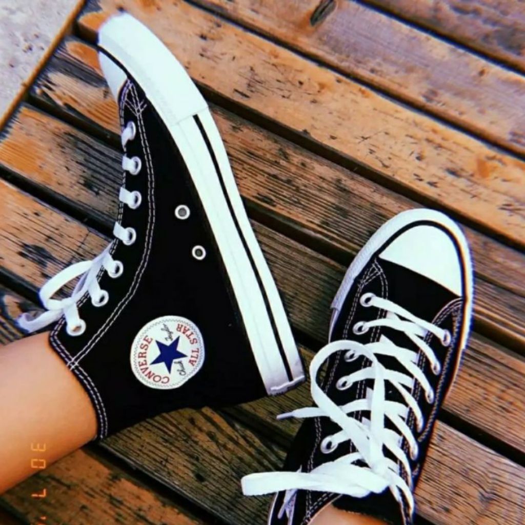 CONVERSE สนทนา รองเท้าสูงด้านบนขนาด 31-43 ผ้าใบหนา 12ส รูปที่ 4