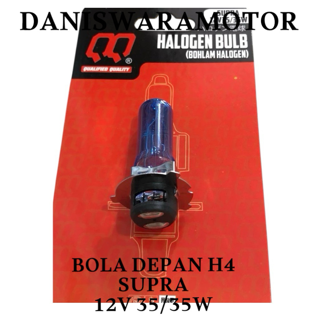 H4 12V 35W/35W SUPRA QQ HEADLIGHT หลอดไฟ