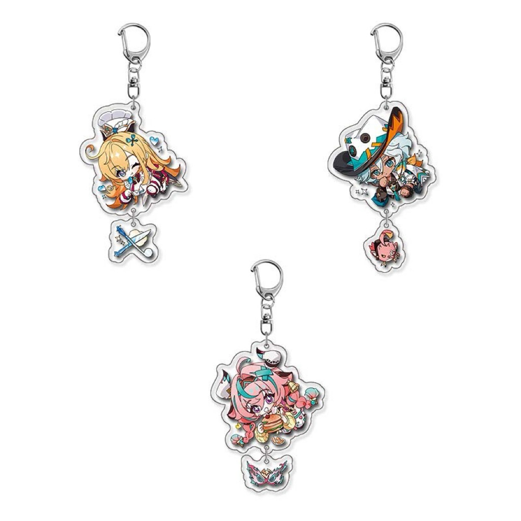 พวงกุญแจ GANTUNGAN Genshin Impact Ifa Varesa Escoffier