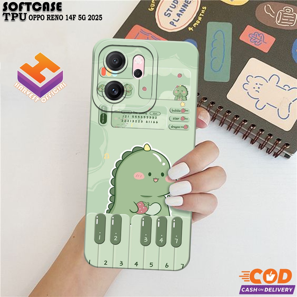 เคส Oppo Reno 14F 5G 2025 ล่าสุด - เคส Oppo Reno 14F 5G Softcase - เคส Pro Camera Softcase - Oppo Re