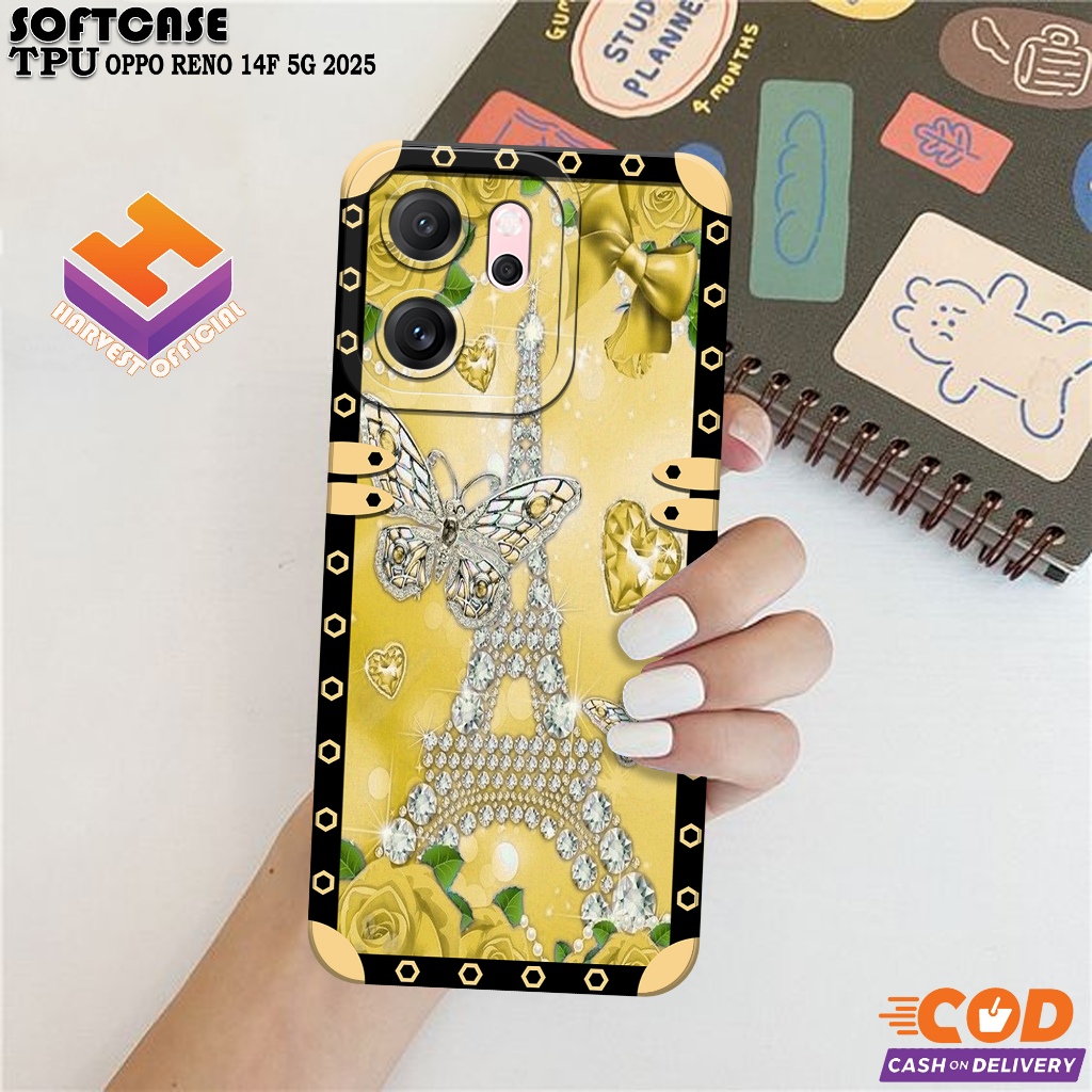 เคส Oppo Reno 14F 5G 2025 ล่าสุด - เคส Oppo Reno 14F 5G Softcase - เคส Pro Camera Softcase - Oppo Re