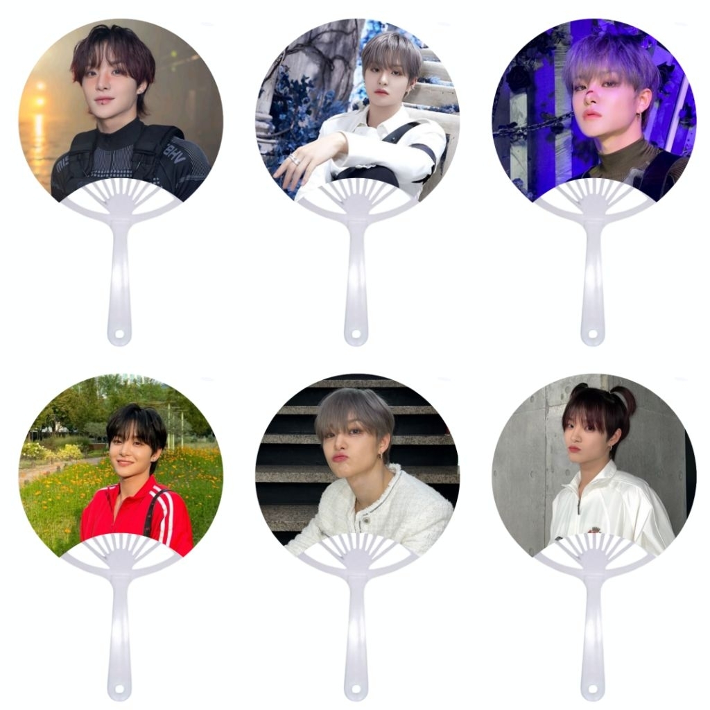 JIHOON TREASURE พัดลมมือ // พัดลม uchiwa // K-pop idol ของที่ระลึก