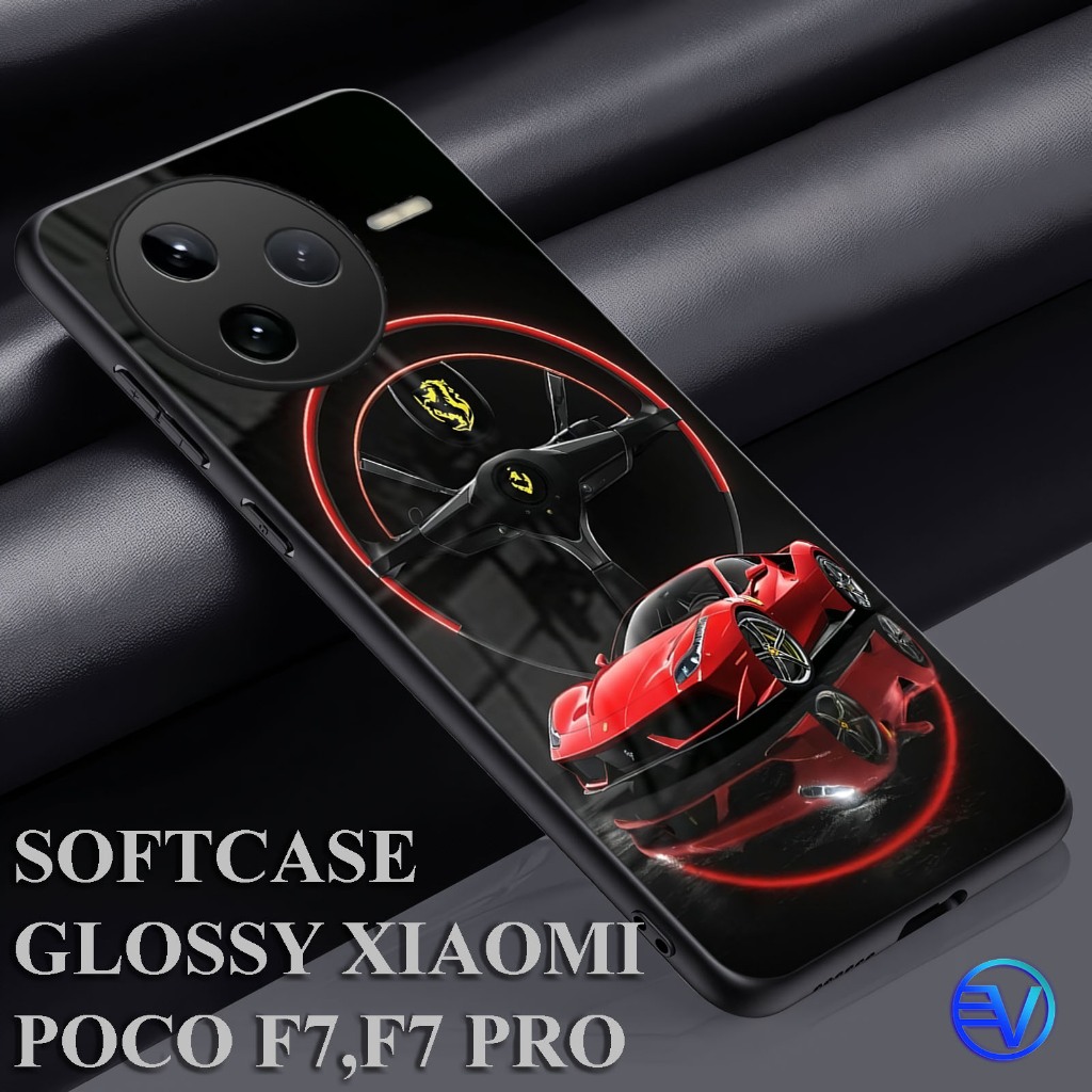 [ GT65 CAR ] Softcase Xiaomi POCO F7 & F7 PRO Case Shiny Mirror Sublime Silicone Xiaomi