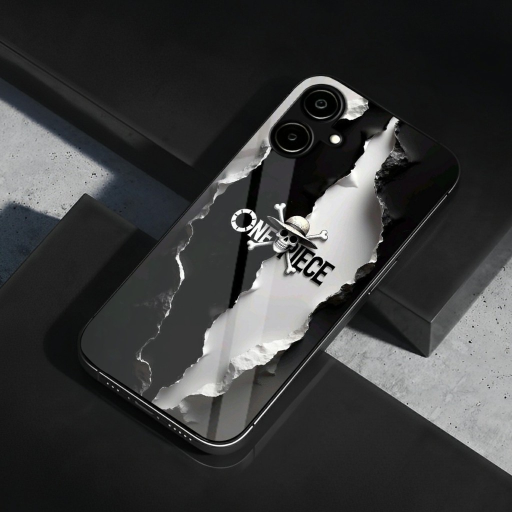 Samsung A06 Glass Softcase - เคสฝาครอบป้องกันโทรศัพท์มือถือ - Samsung A06 - GC 487