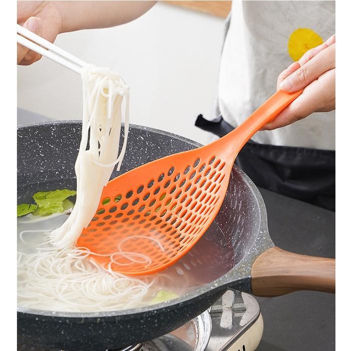 JUMBO SPOON, NOODLE SPOON, COOKING SPOON, ผัก DRAIN SPOON