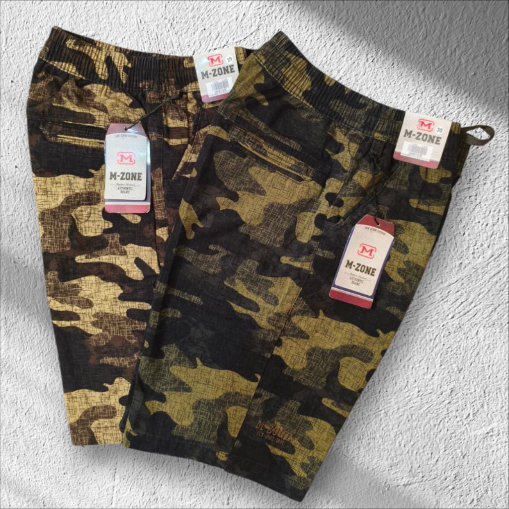 M ZONE ORIGINAL PREMIUM CAMO SHORTS