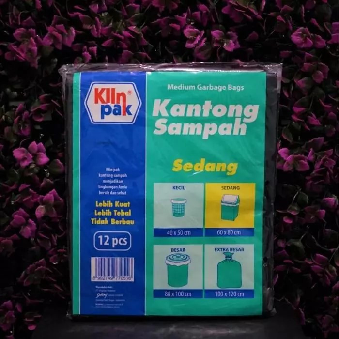ถุงขยะพลาสติก Klin Pak - สีดํา