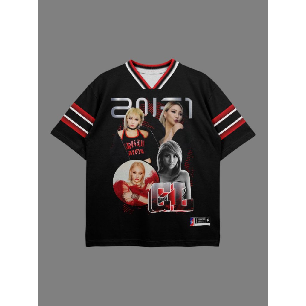 SLAMDUNK JERSEY - OVERSIZE JERSEY KPOP 2NE1 CL