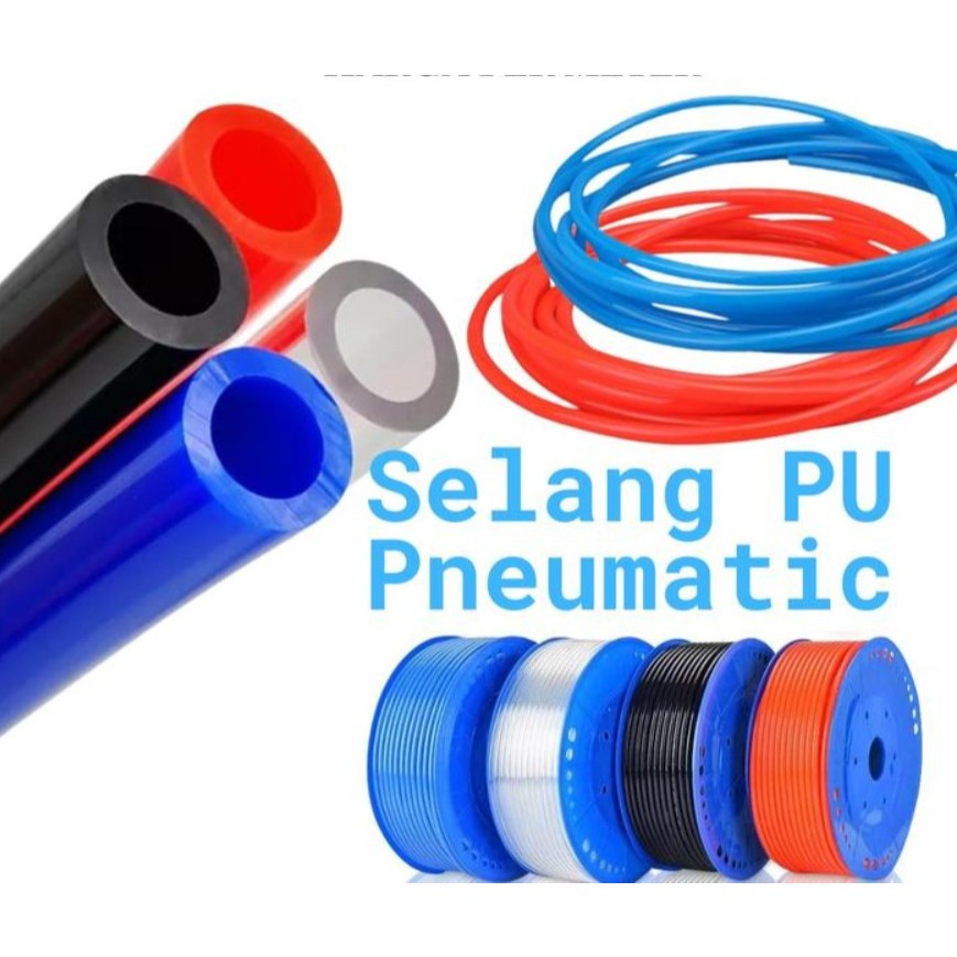 ALDO ท่อลมนิวเมติก Polyurethane Tube PU 6 x 4 mm / 4x6mm ท่อต่อเมตร