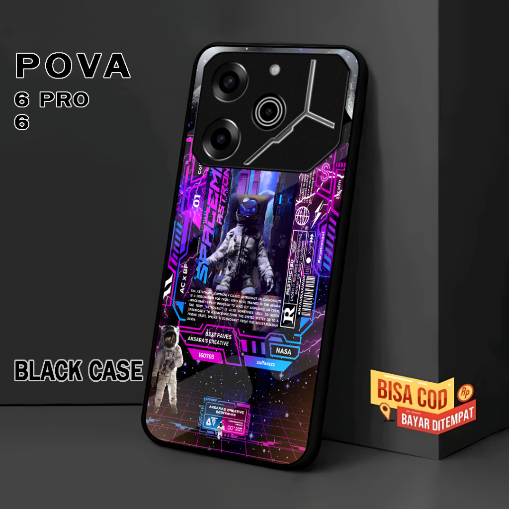 ( RC 4 ) Kesing Case Sofcase Glossy สําหรับ Tecno Pova 6 l Pova 6 Pro 5G พร้อมอะนิเมะ Motif l บทคัดย