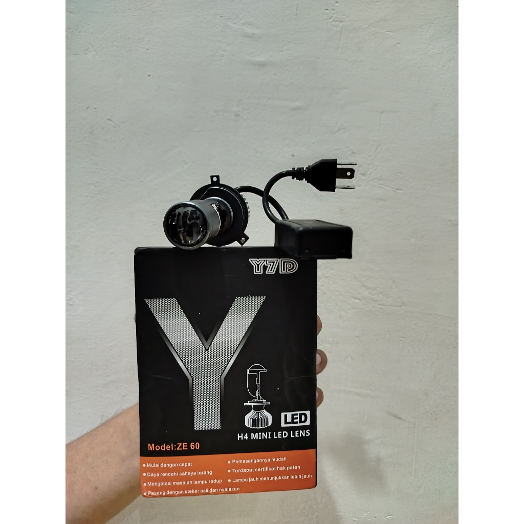 CAHAYA Y7D Ze 60 H4 ไฟหน้า Led ขนาดเล็ก ซุปเปอร์ไฟ