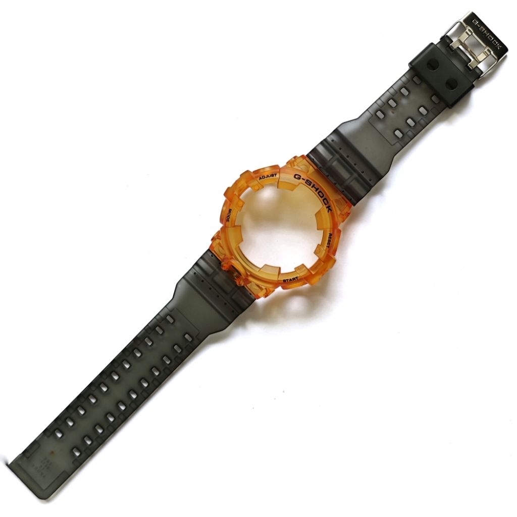 BNB STRAP BEZEL CASIO GSHOCK G SHOCK GA 700 GA700 GA 710 JELLY MATTE DOFF สีดําสีส้ม