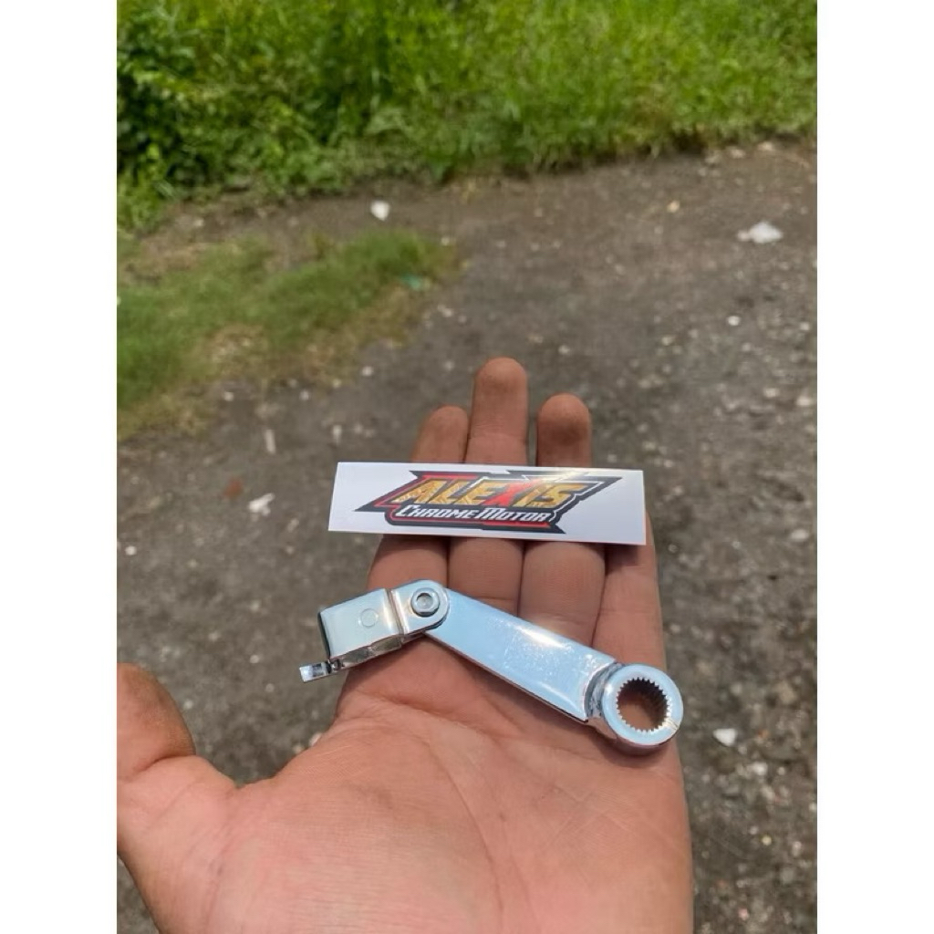 STUT PULL / LEVER STUT LEVER ORIGINAL CROME CHROME R25 MT25 FIZR FIZ R F1Z R F1ZR