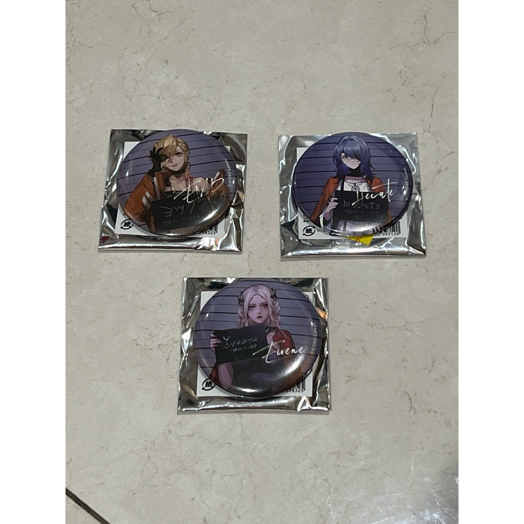 Path to Nowhere Metal Badge - Eirene, Hecate, EMP