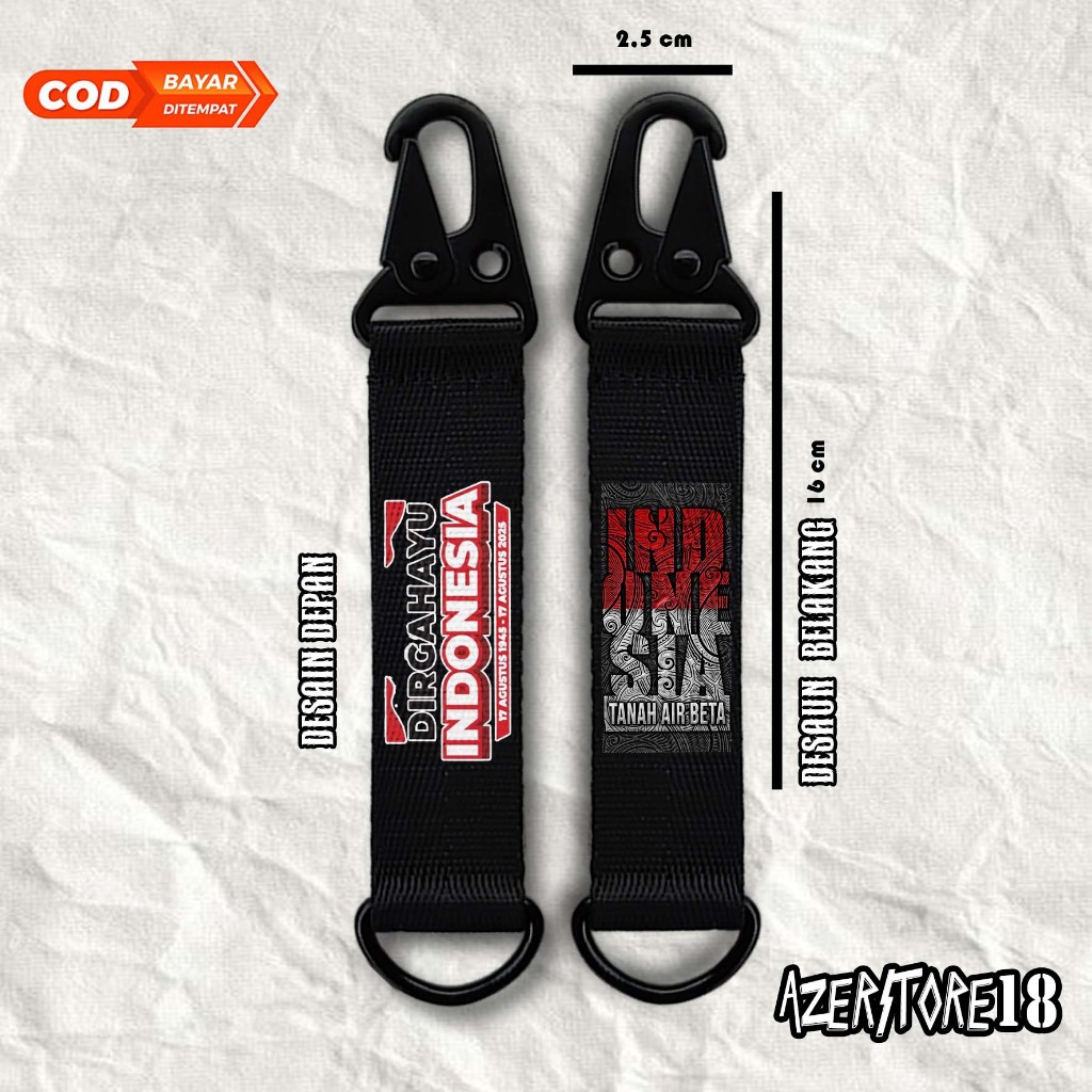 GANTUNGAN INDEPENDENCE DAY motif พวงกุญแจ - น่ารักน่าดึงดูด - พวงกุญแจอาร์ต FLAG | AS126